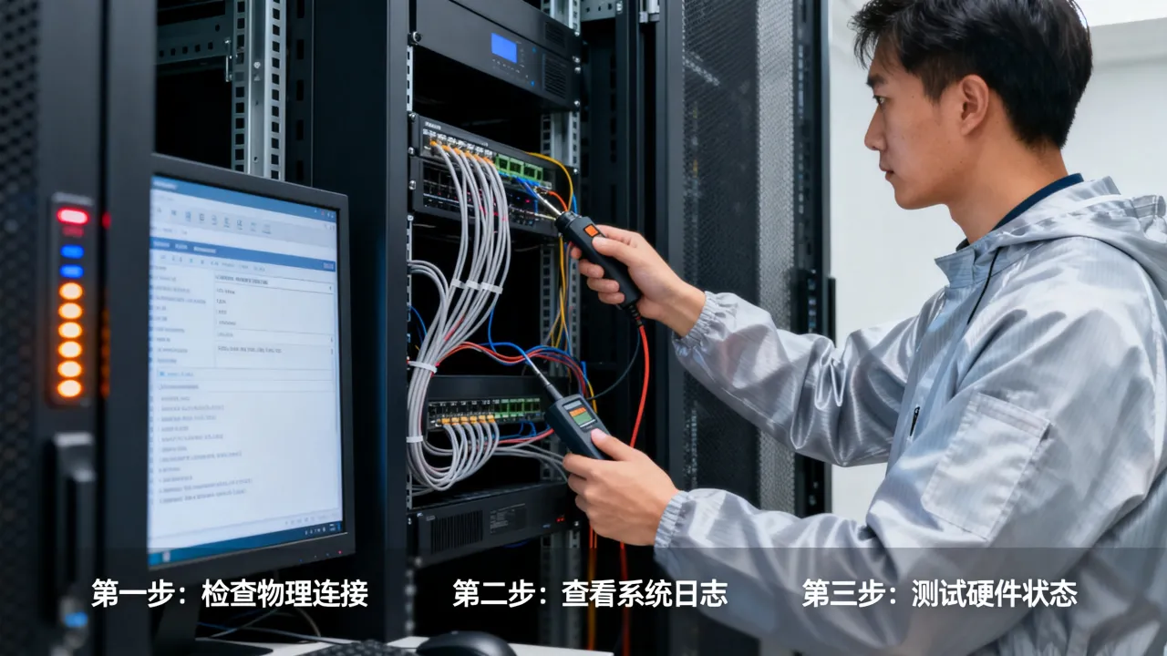 兴城服务器运维怎么做？服务器故障排查步骤有哪些？