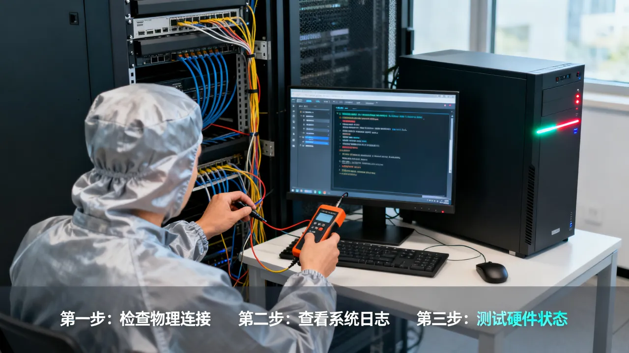兴城服务器运维怎么做？服务器故障排查步骤有哪些？