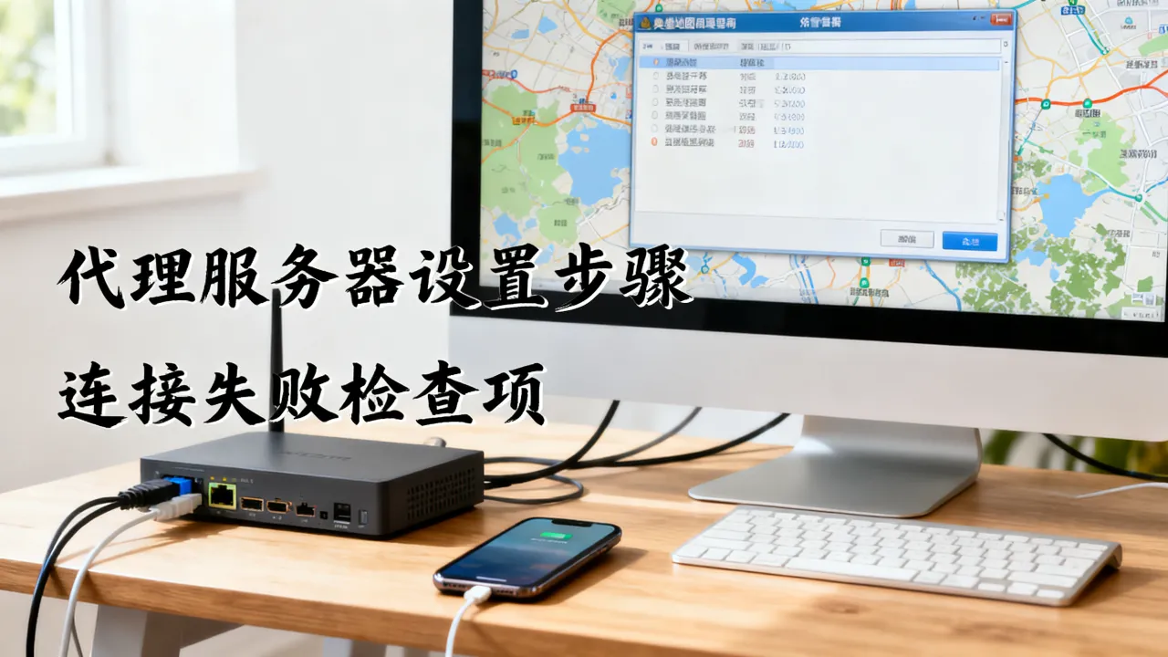 奥维地图代理服务器如何设置？，代理服务器连接失败怎么办