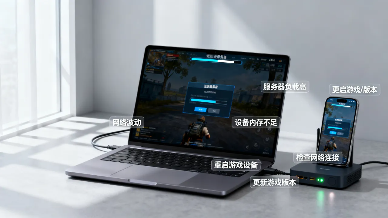 进服务器为什么闪退？游戏进服务器闪退原因及解决办法