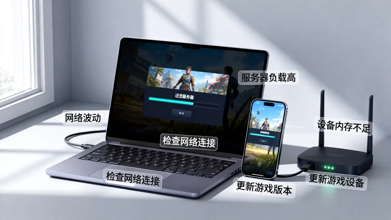 进服务器为什么闪退？游戏进服务器闪退原因及解决办法