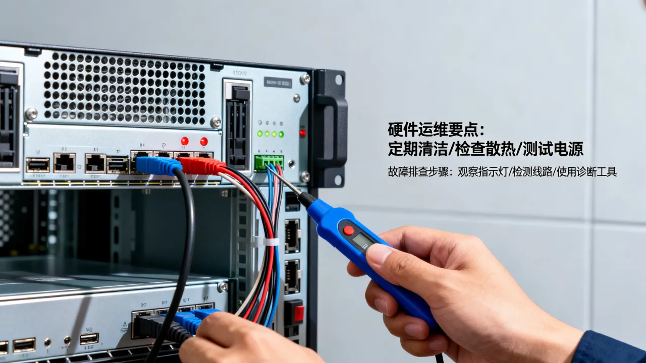 服务器硬件运维有哪些要点？，服务器硬件故障怎么排查？
