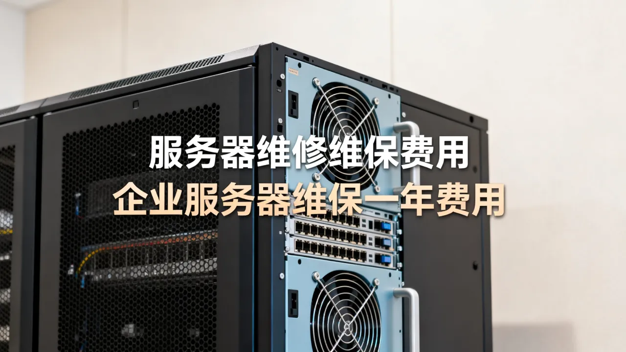 服务器维修维保多少钱，企业服务器维保一年费用大概多少？