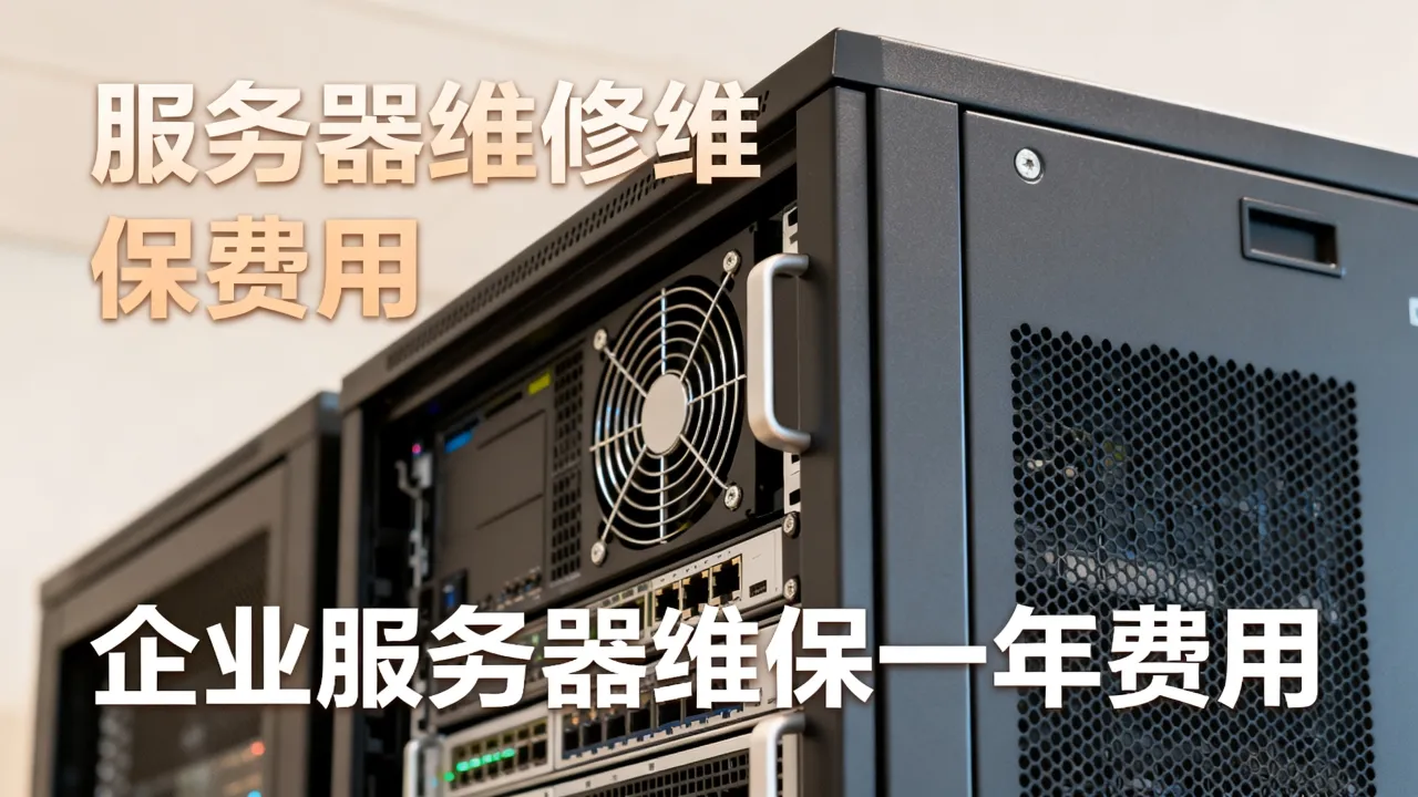 服务器维修维保多少钱，企业服务器维保一年费用大概多少？