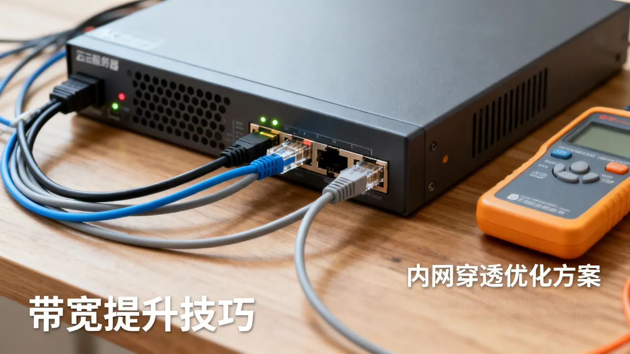 云服务器内网穿透网速慢怎么办，如何提升内网穿透实际带宽