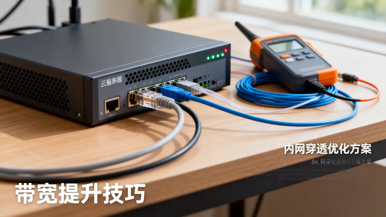 云服务器内网穿透网速慢怎么办，如何提升内网穿透实际带宽