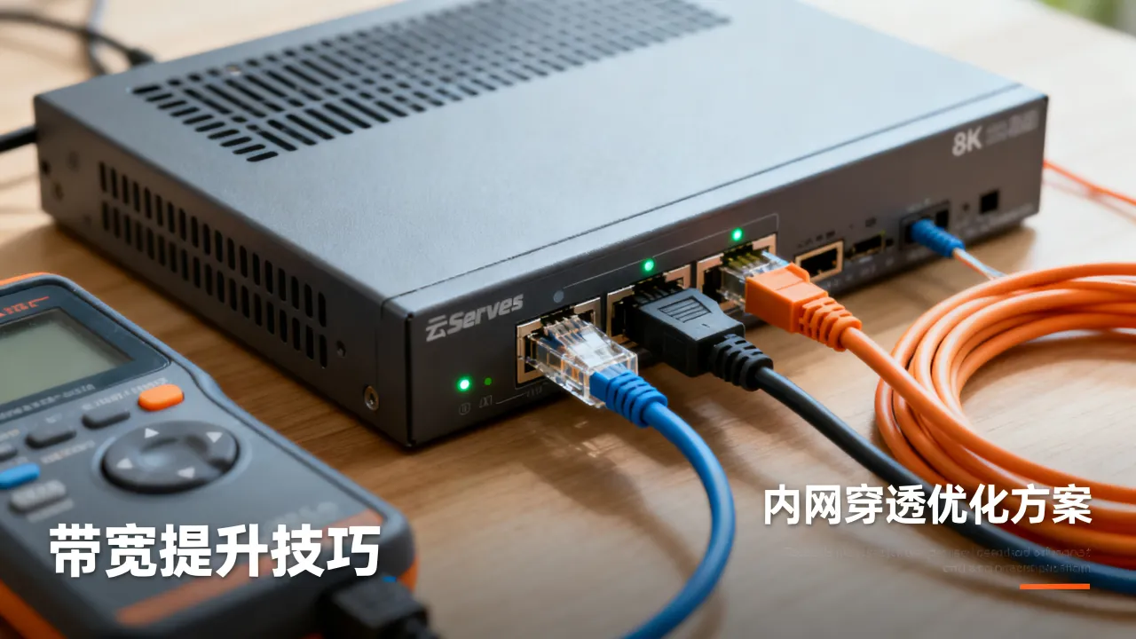 云服务器内网穿透网速慢怎么办，如何提升内网穿透实际带宽