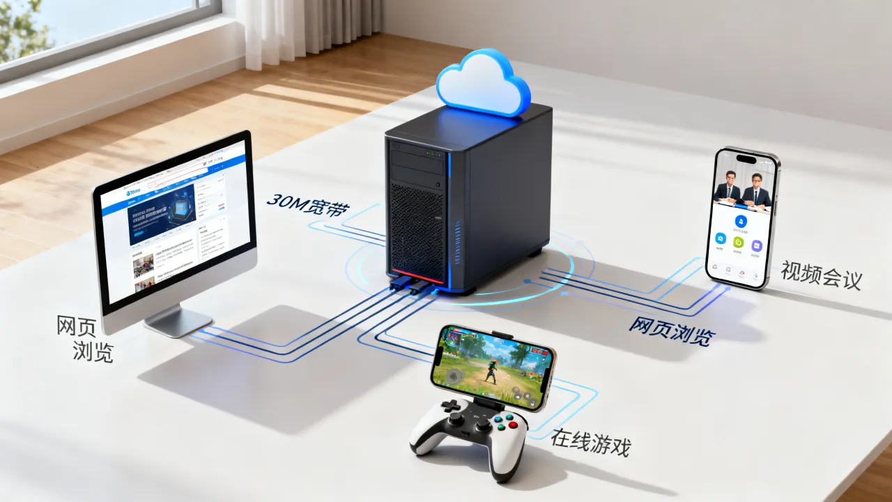 云服务器30M宽带够用吗，适合哪些应用场景