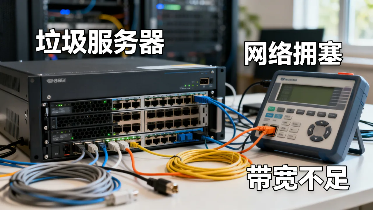 宽带垃圾服务器是什么原因,为什么网速越来越慢?