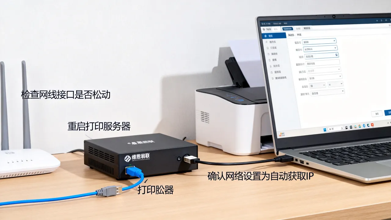 维思易联打印服务器怎么用?连接不上解决方法 维思易联打印服务器怎么用?连接不上解决方法