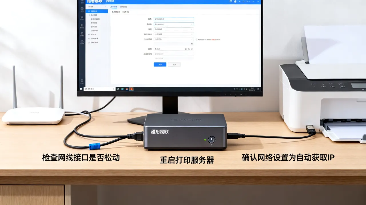 维思易联打印服务器怎么用?连接不上解决方法 维思易联打印服务器怎么用?连接不上解决方法