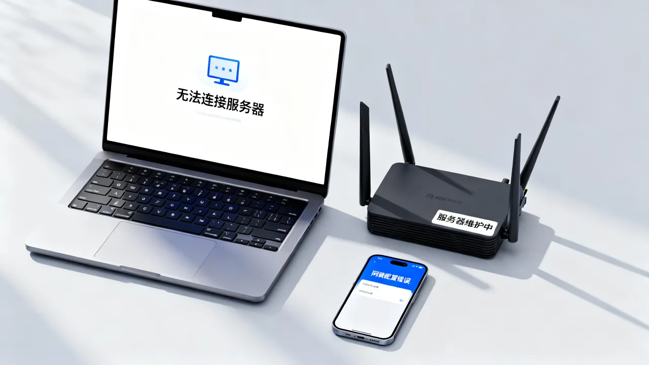 为什么是无法连接服务器，无法连接服务器是什么原因