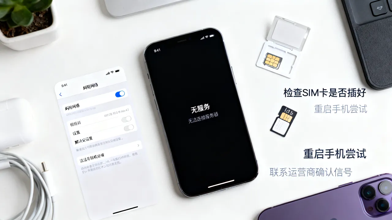 苹果手机连接不了4G网络咋办，iPhone无法连接服务器咋解决