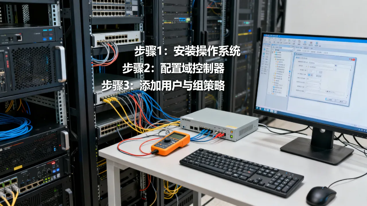 运维搭建域服务器怎么做？域服务器如何搭建步骤与配置