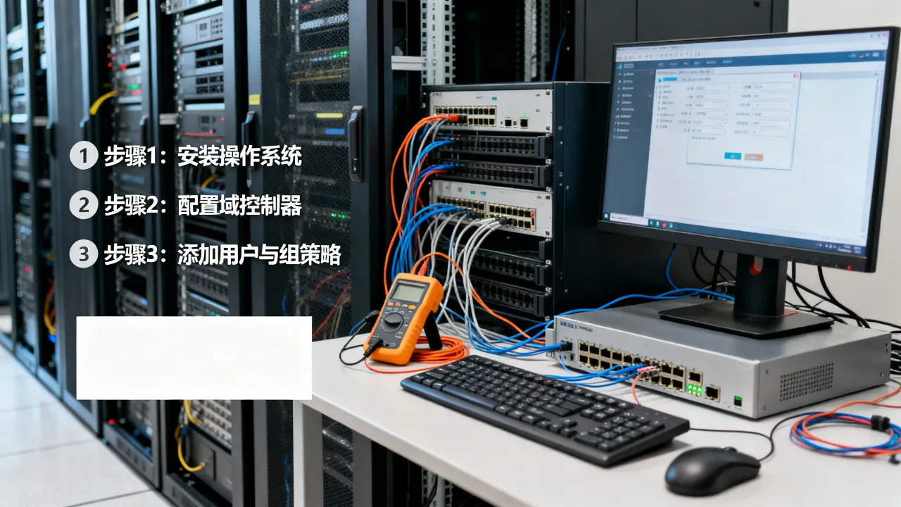 运维搭建域服务器怎么做？域服务器如何搭建步骤与配置
