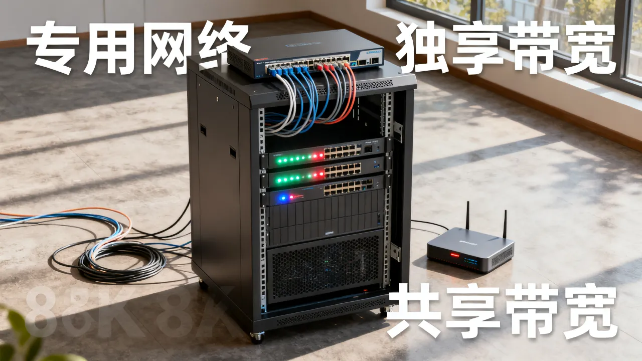 服务器为什么专用网络，服务器带宽独享和共享有什么区别