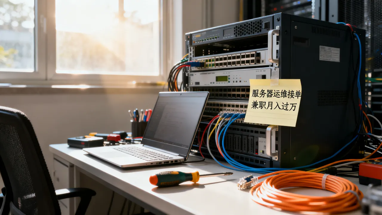 服务器运维如何赚钱，服务器运维怎么接单兼职月入过万？