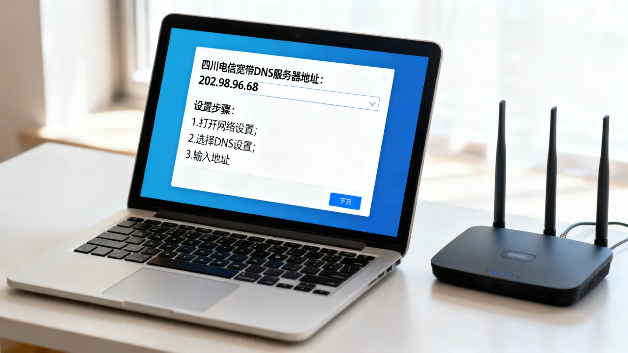 四川电信宽带DNS服务器地址是什么，怎么设置？