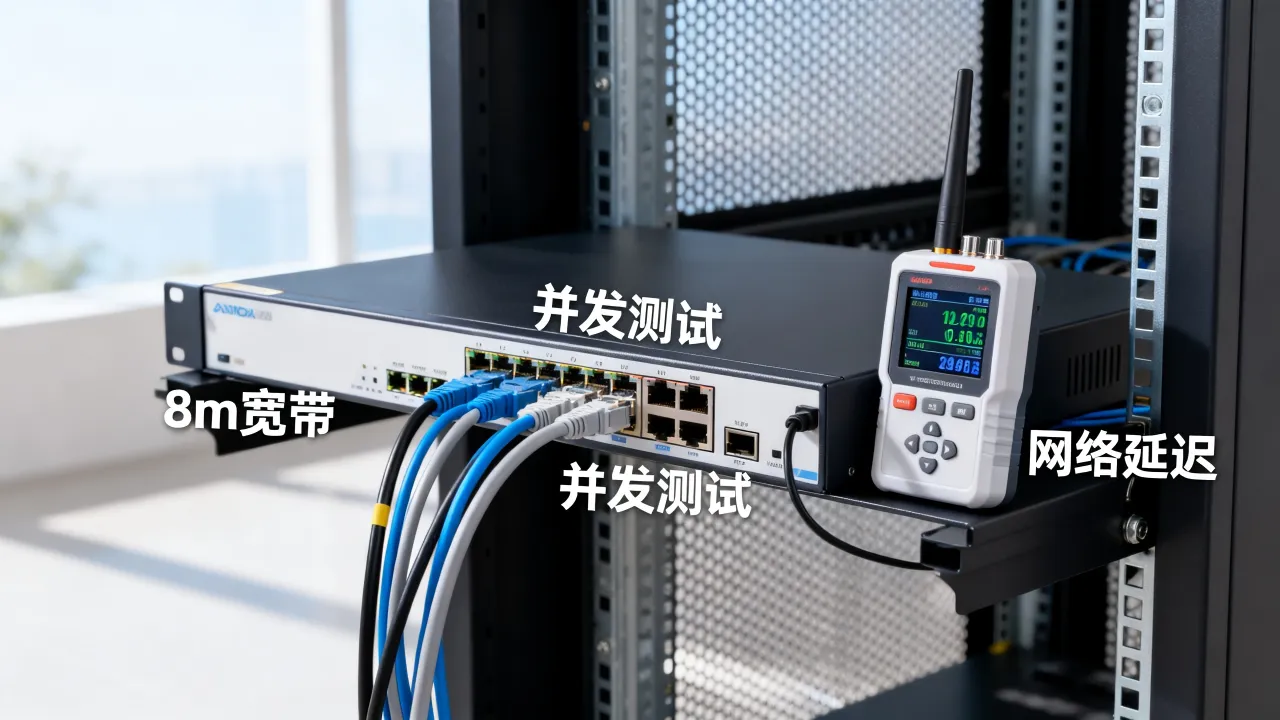 8m宽带服务器够用吗，网站并发多少人会卡？