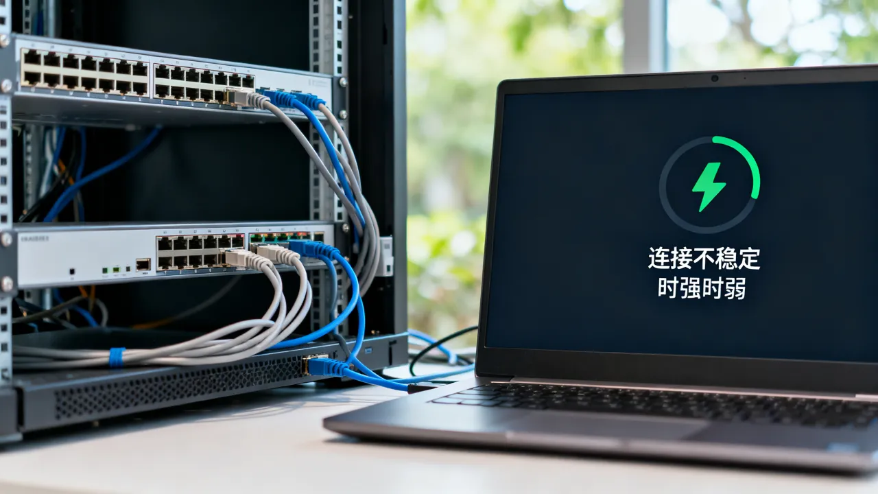 服务器远程为什么变,连接不稳定时强时弱怎么办 服务器远程为什么变,连接不稳定时强时弱怎么办