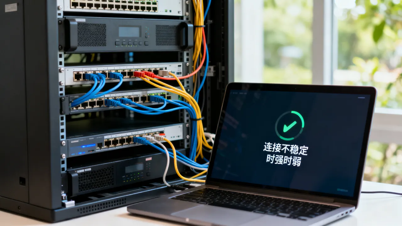 服务器远程为什么变,连接不稳定时强时弱怎么办 服务器远程为什么变,连接不稳定时强时弱怎么办