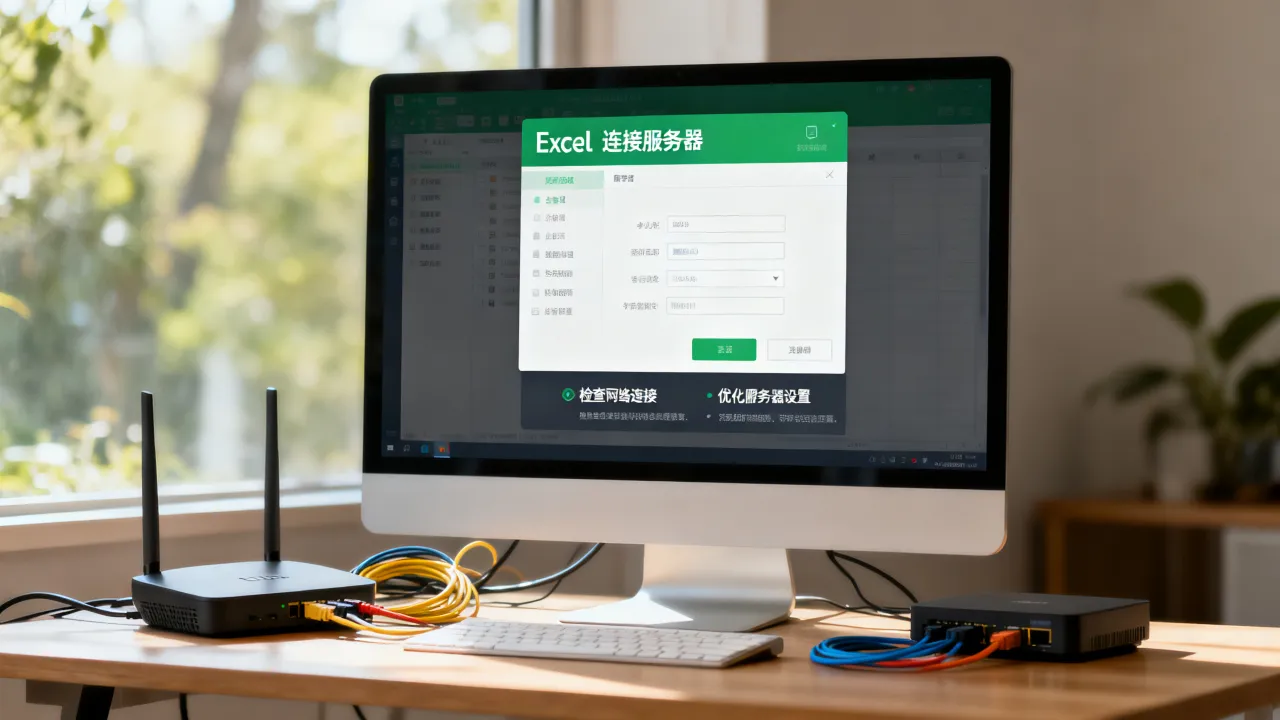 为什么excel连接服务器很慢，excel连接服务器慢怎么解决