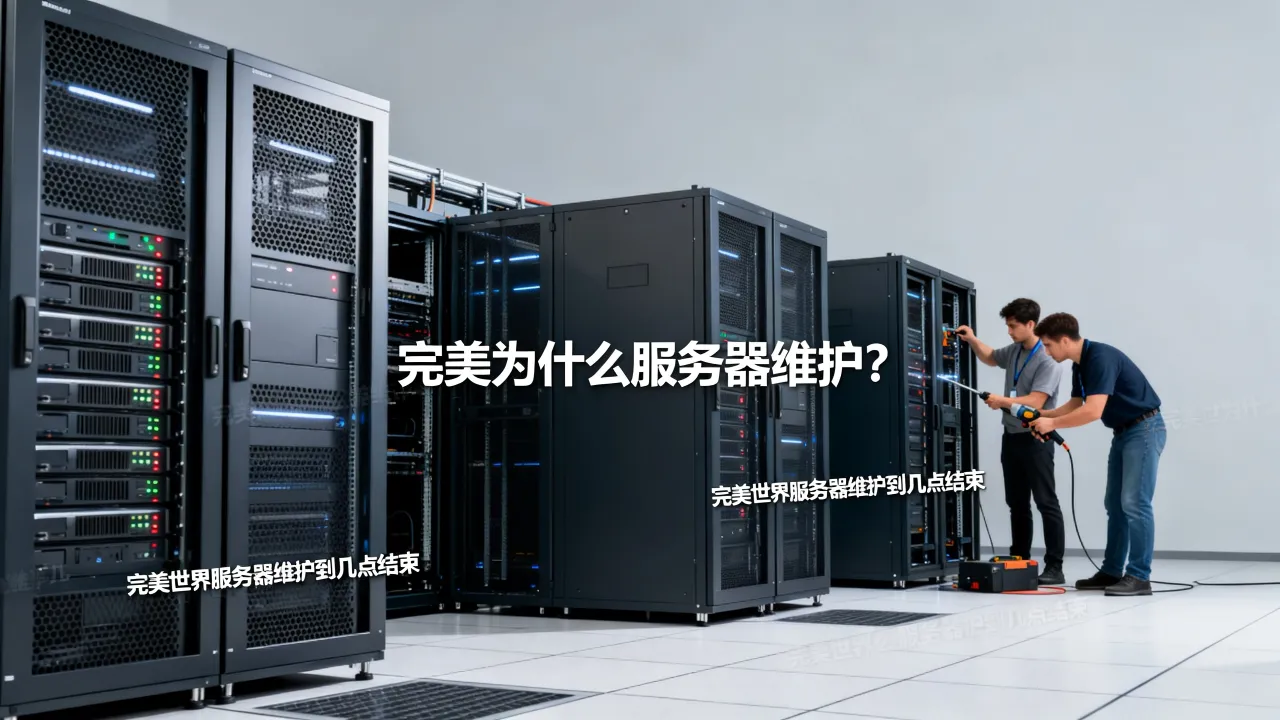 完美为什么服务器维护？完美世界服务器维护到几点结束