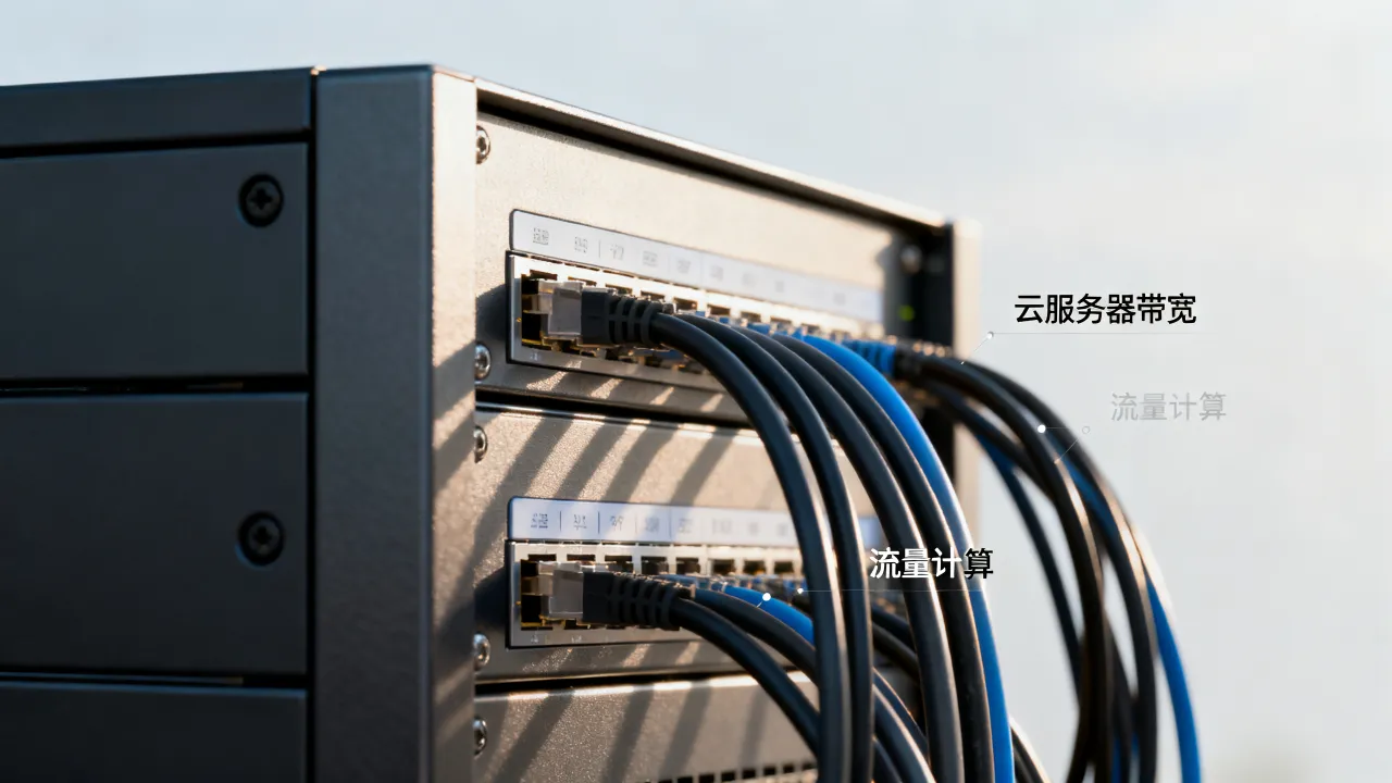 云服务器宽带流量怎么算?云服务器带宽和流量有什么区别?