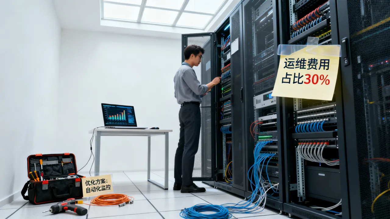 服务器运维费用占比多少合适，如何有效降低服务器运维成本？