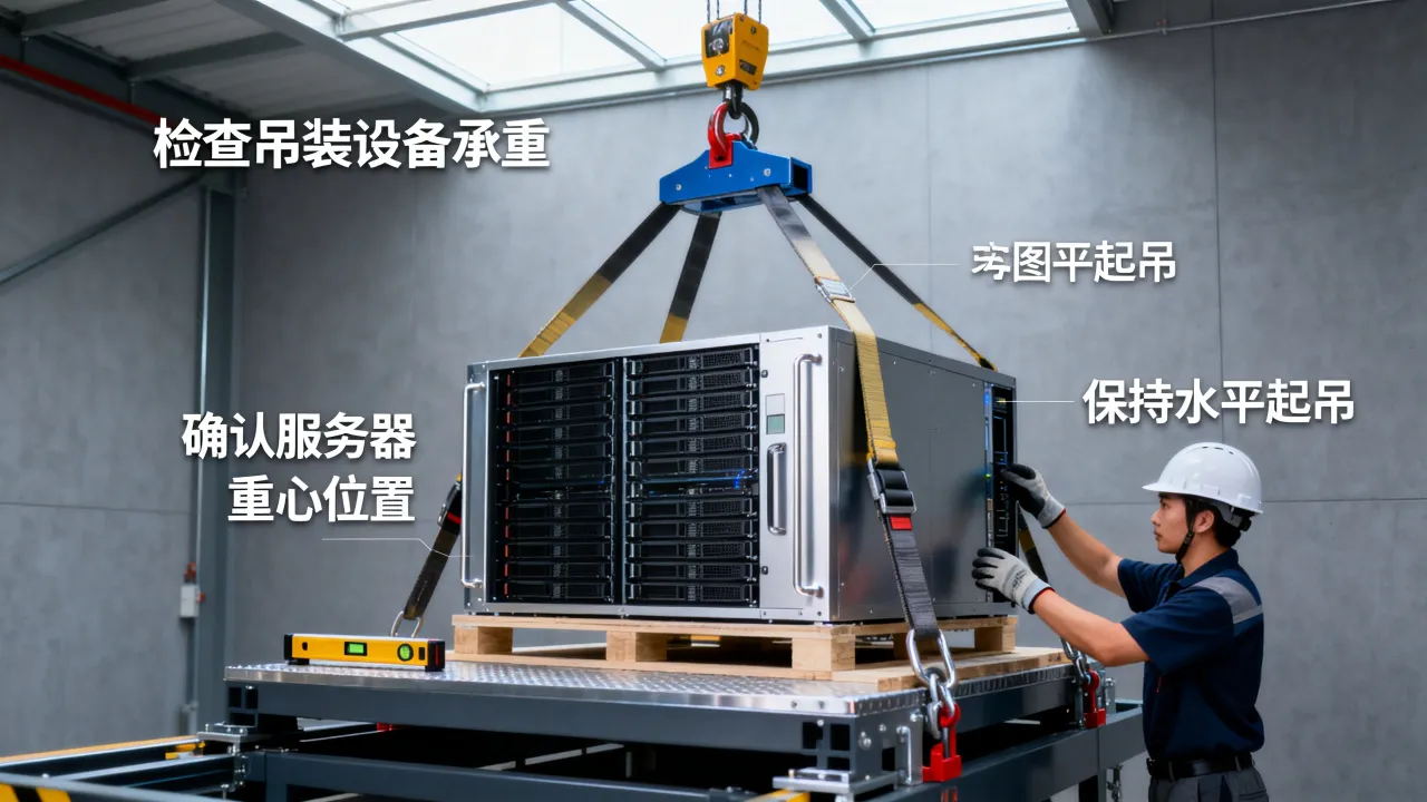 液冷服务器运维吊装怎么操作才安全，液冷服务器吊装注意事项有哪些