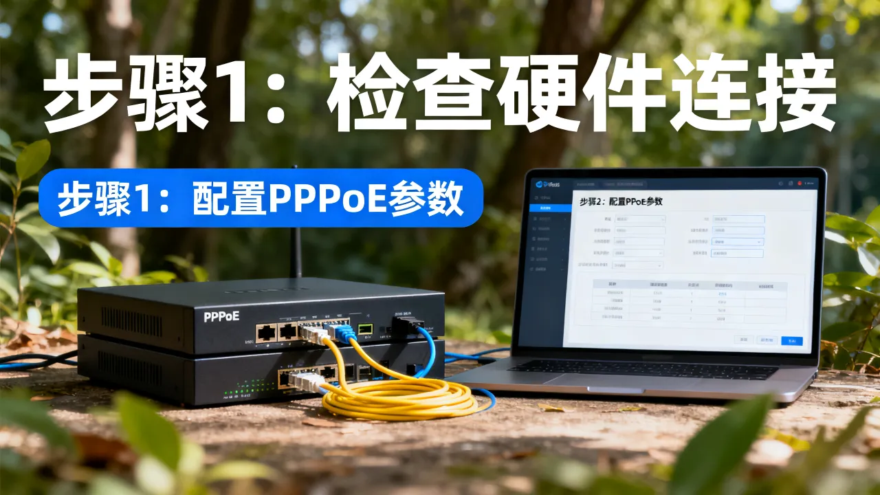 宽带PPPoE服务器怎么设置才能稳定不掉线，PPPoE服务器设置方法教程