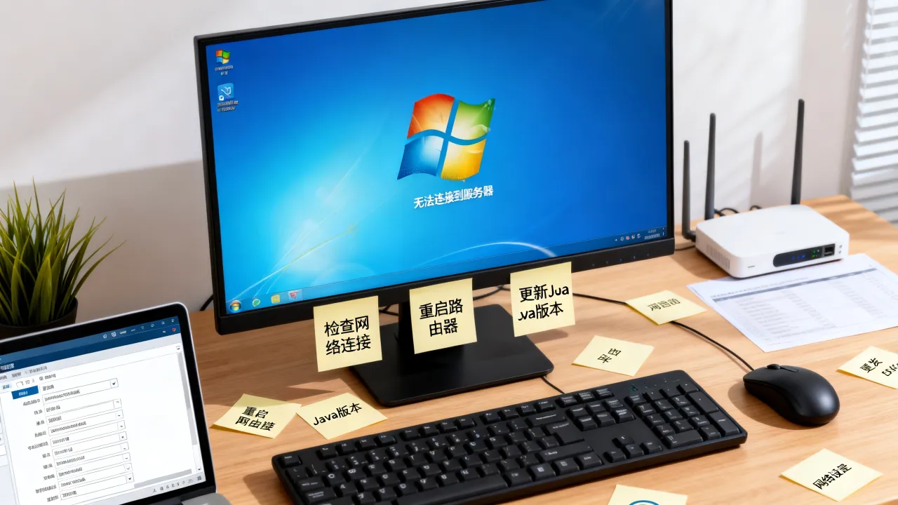 为什么win7进不去我的世界服务器，win7无法连接我的世界服务器怎么办