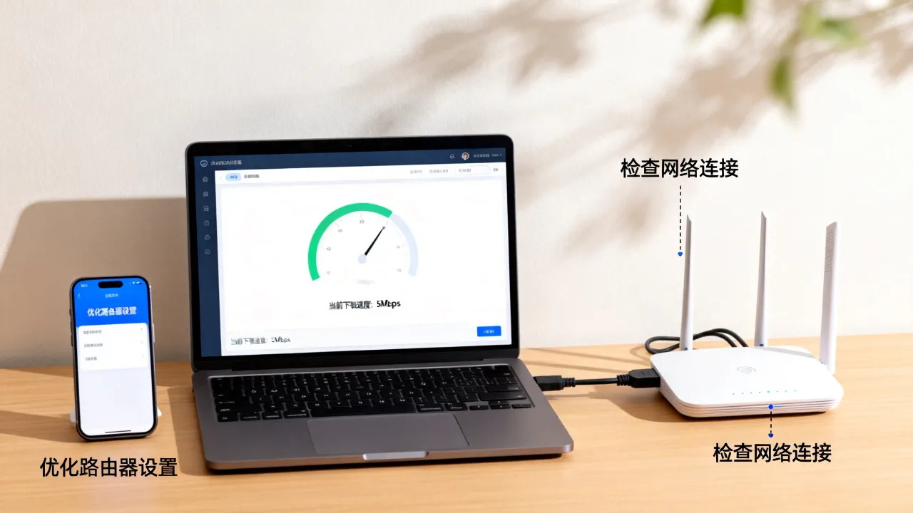服务器宽带下载速度很慢是怎么回事，如何提高下载速度？