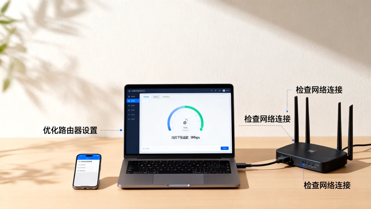服务器宽带下载速度很慢是怎么回事，如何提高下载速度？