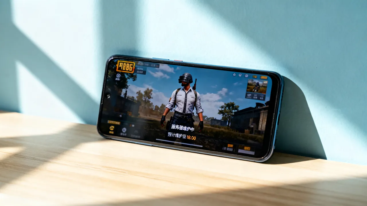 手机版为什么pubj服务器维护，pubg手游今日维护到几点