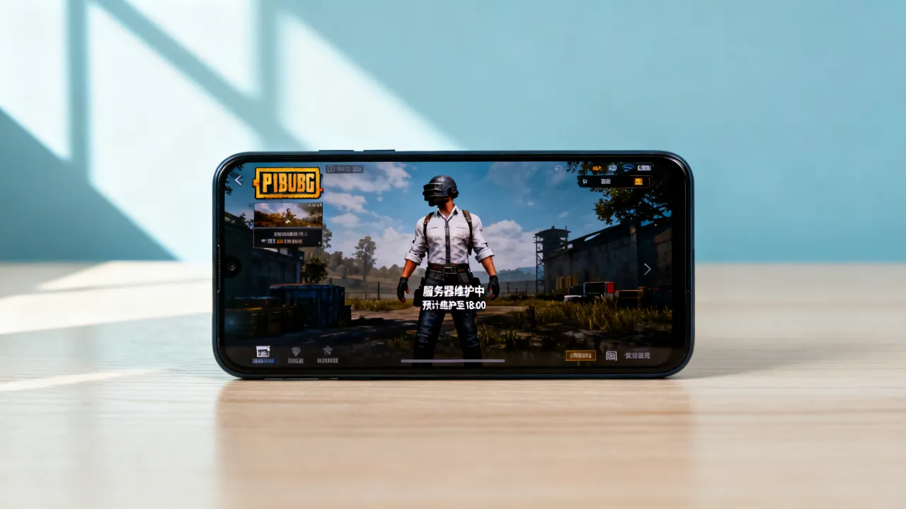 手机版为什么pubj服务器维护，pubg手游今日维护到几点