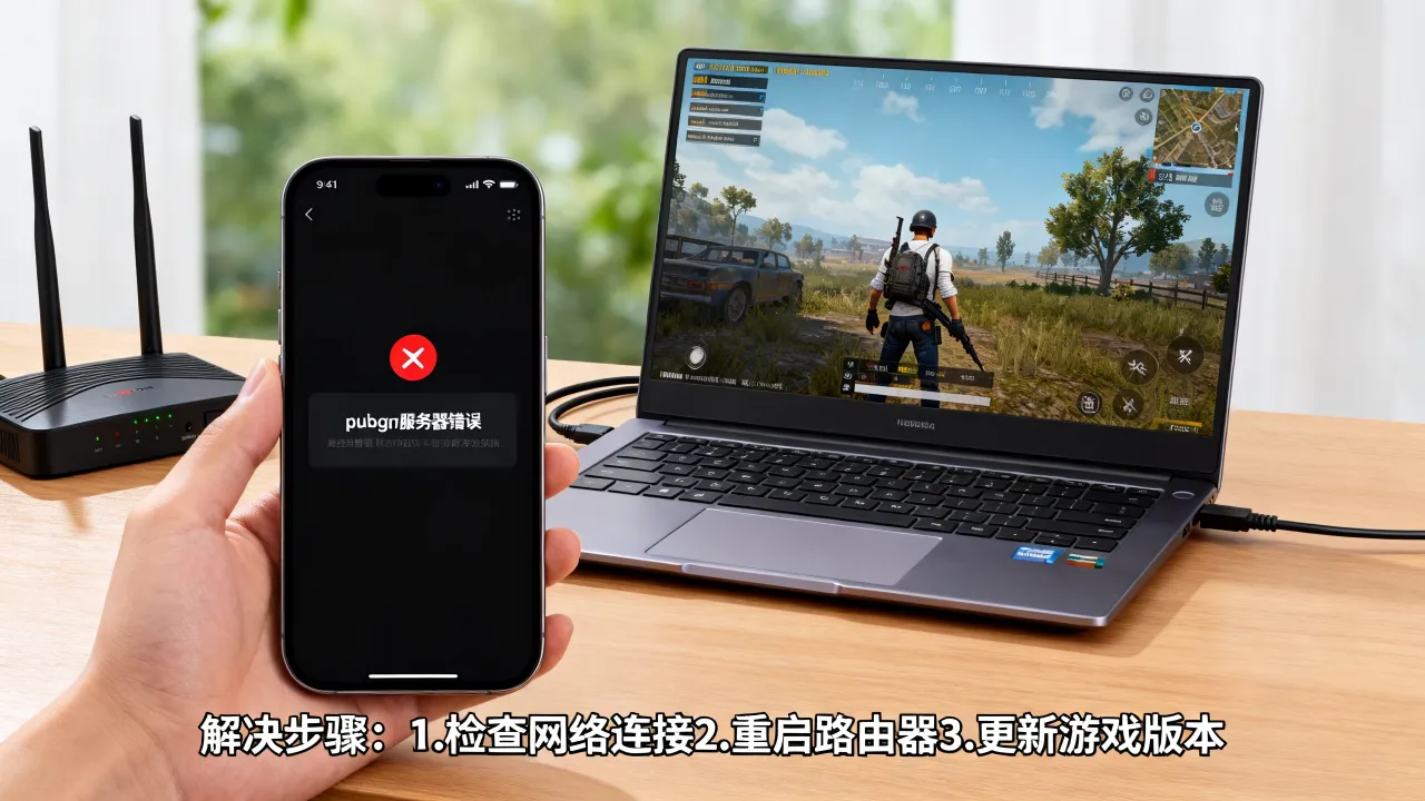 pubgm为什么总显示服务器错误，pubg服务器错误怎么解决