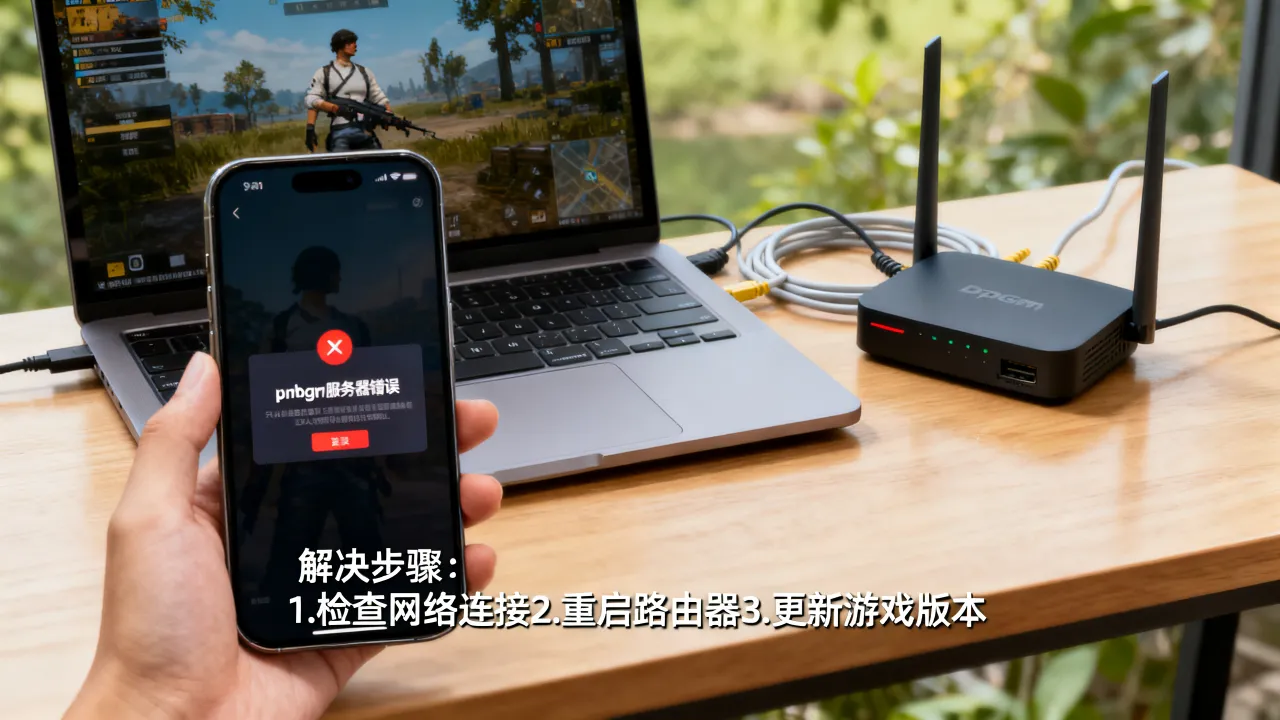 pubgm为什么总显示服务器错误，pubg服务器错误怎么解决