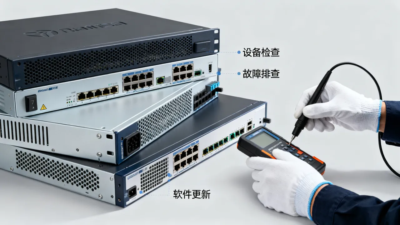 交换机路由器服务器维保怎么做？，企业网络设备维保服务内容有哪些