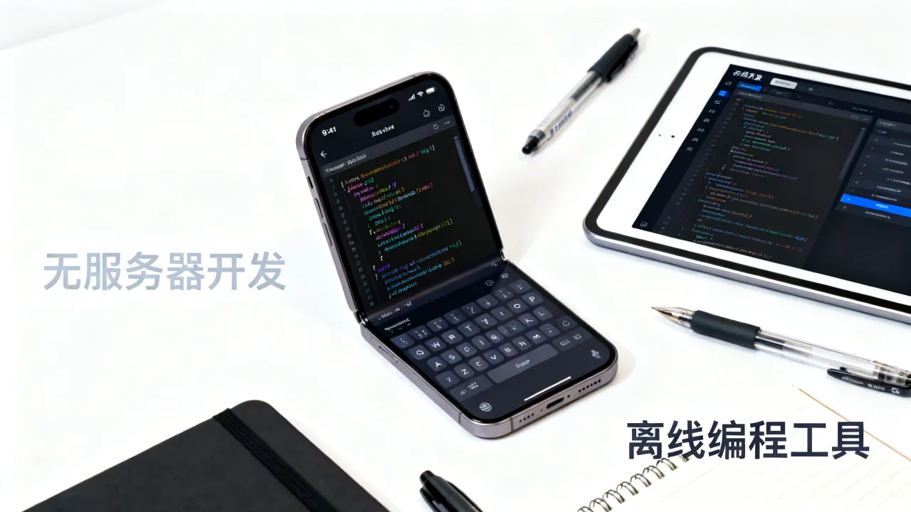 为什么没有服务器的代码app，不用服务器能开发的编程工具