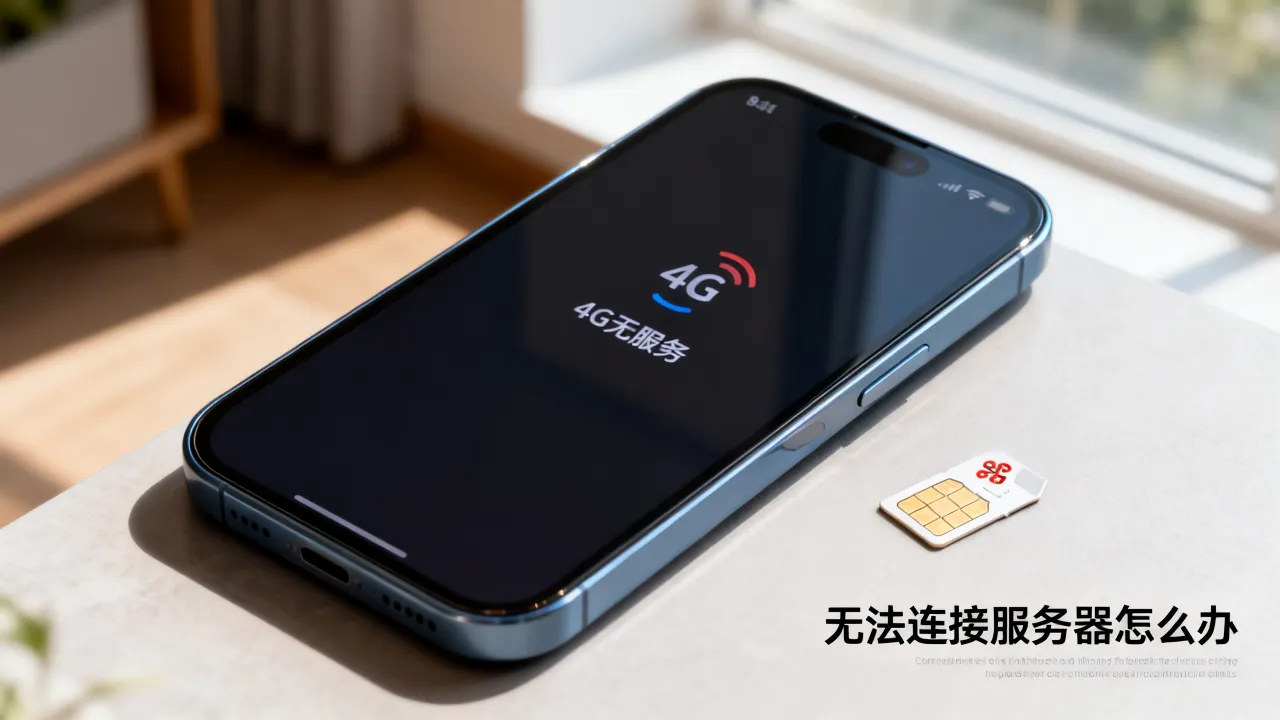 为什么中国联通开4g就无服务器，联通4g网络无法连接服务器怎么办