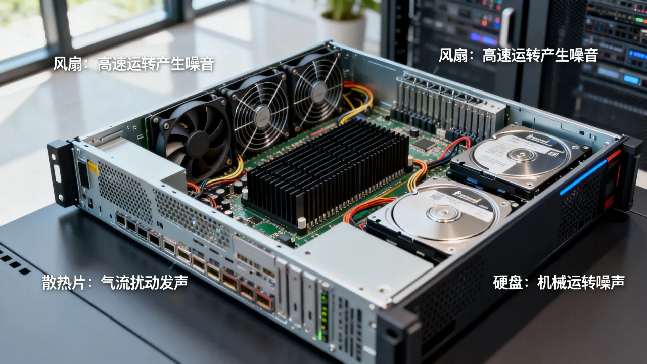 为什么服务器太响,服务器噪音大是什么原因造成的 为什么服务器太响,服务器噪音大是什么原因造成的