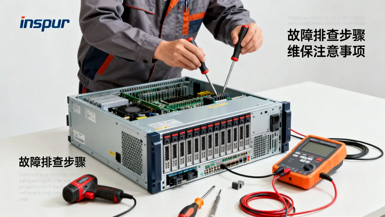 广东inspur服务器维修维保怎么做，服务器故障排查方法有哪些？