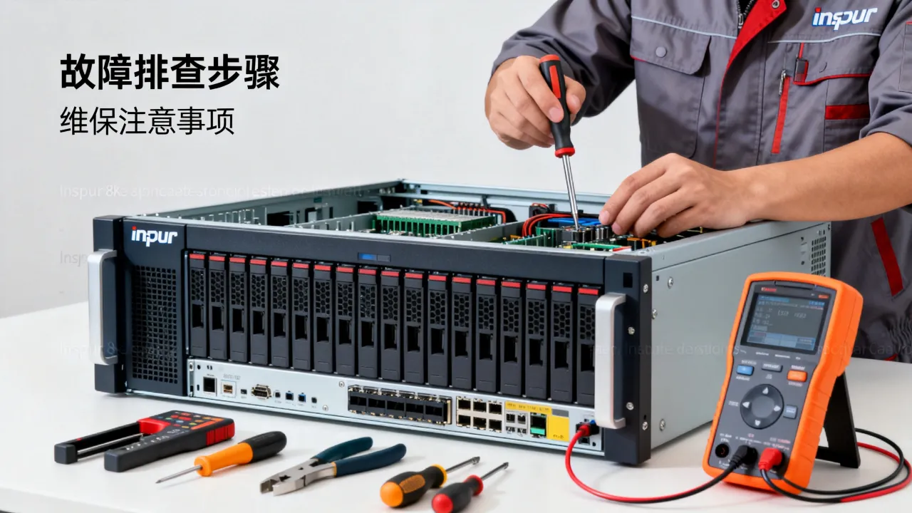 广东inspur服务器维修维保怎么做，服务器故障排查方法有哪些？