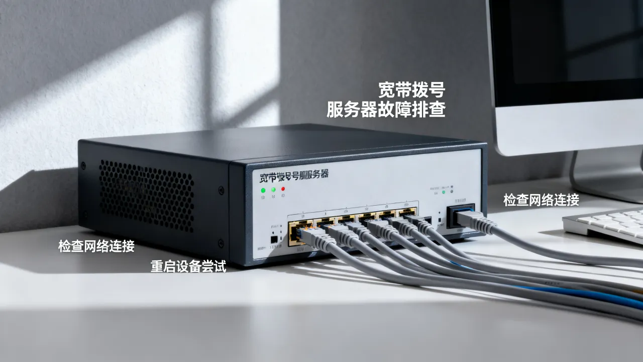 宽带拨号服务器没用怎么办，宽带拨号服务器没用是什么原因