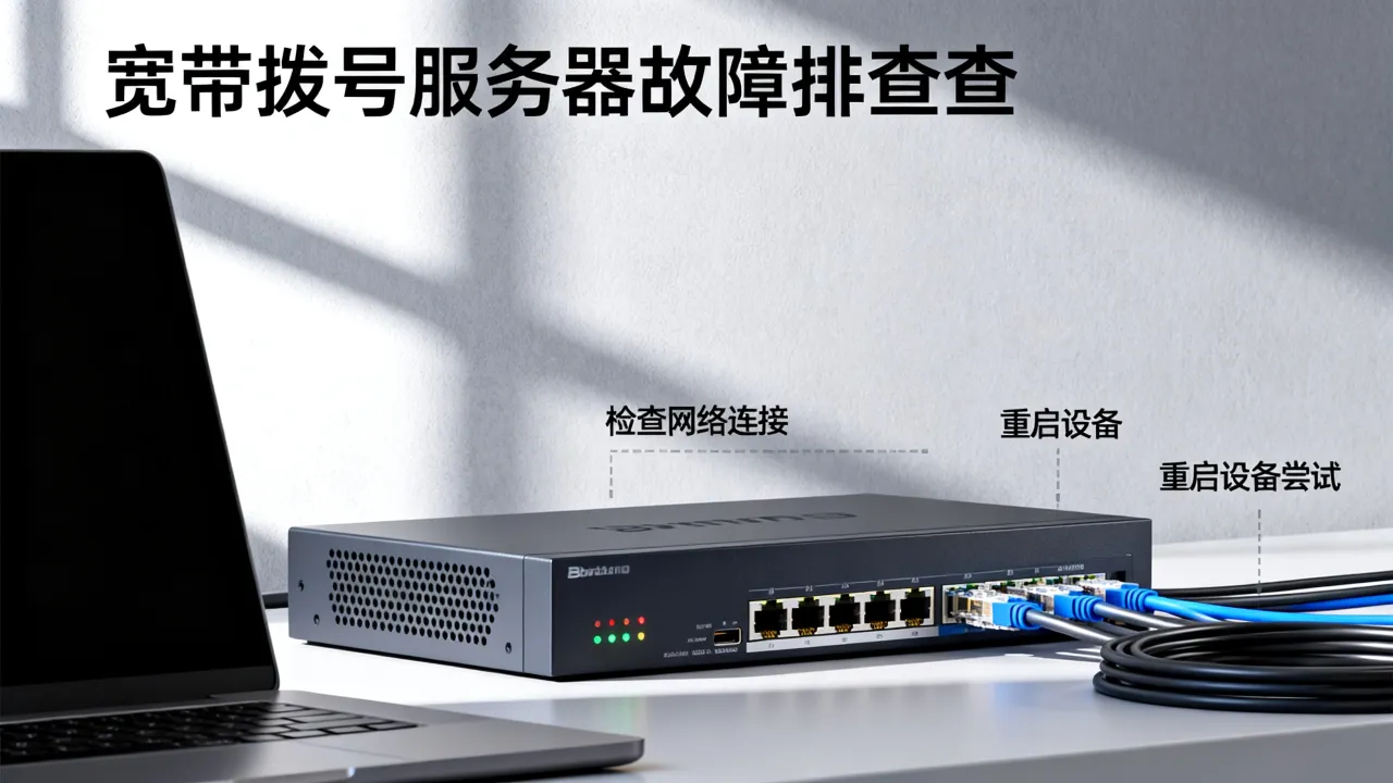 宽带拨号服务器没用怎么办，宽带拨号服务器没用是什么原因