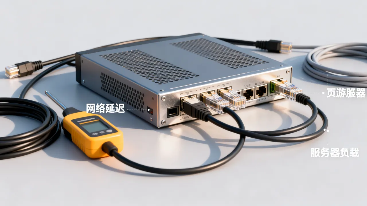 为什么页游服务器会卡,怎么解决延迟高?