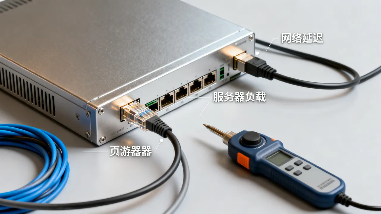 为什么页游服务器会卡，怎么解决延迟高？