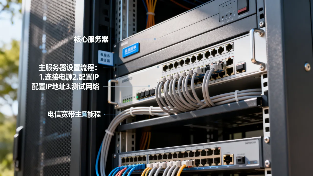 电信宽带的主服务器是什么，主服务器怎么设置