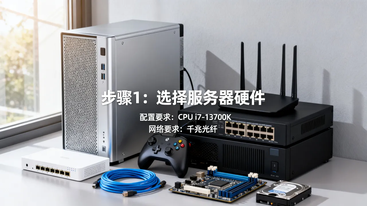 宽带怎么搭建游戏服务器，需要什么配置和网络要求？